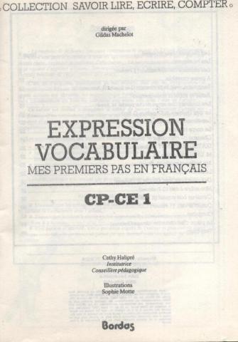 . Machelot, Gildas: Expression vocabulaire. Mes premiers pas en Francais