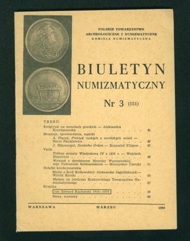  "Biuletyn Numizmatyczny"