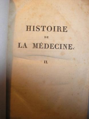 Sprengel, K.: Histoire de la medicine. 1