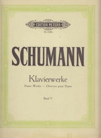 Schumann, Robert: Klavierwerke