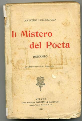 Fogazzaro, Antonio: Il Mistero del Poeta
