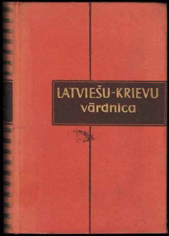 [ ]: Latviesu-krievu vardnica / - 