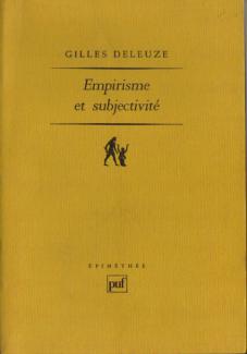 Deleuze, Gille: Empirisme et subjectivite