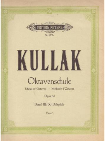 Kullak, T.: Oktavenschule III