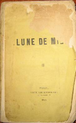 Balzac, Honore: La lune de miel