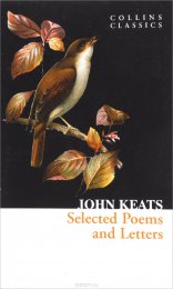 Keats, John: Selected Poems and Letters