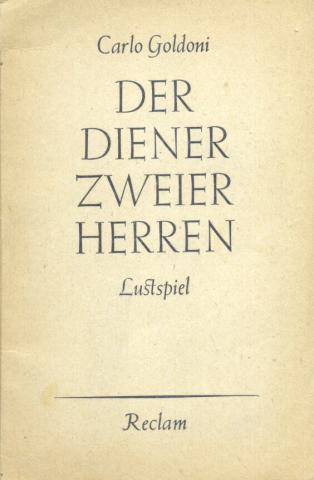 Goldoni, Carlo: Der diener zweier herren