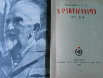 Nazor, Vladimir: S partizanima: 1943-1944