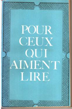 . , ..: Pour ceux qui aiment lire ( ,   ).        9   