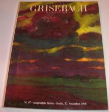 [ ]: Grisebach auktionen. Ausgewahlte Werke 67.  