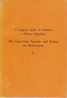 [ ]: A magyar nyelv es kultura a Duna volgyeben