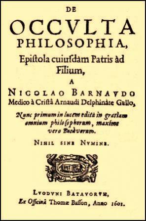 Barhaudo, Nicolao; , : Occulta Philosophia.  . ()