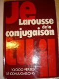 [ ]: Larousse de la conjugaison