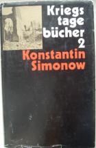 Simonov, Konstantin: Kriegstage bucher