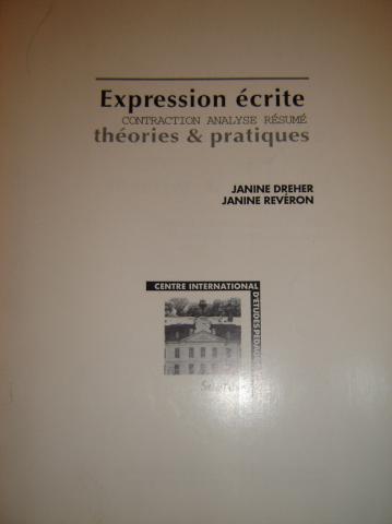 Dreher, J.; Reveron, J.: Expression ecrite