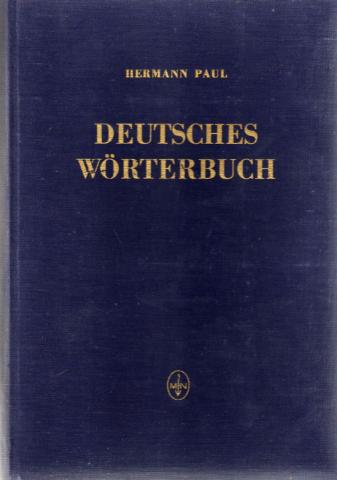 Paul, Hermann: Deutsches Woerterbuch