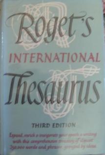 [ ]: Roget's international thesaurus