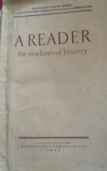 , ..; , ..; , ..: A Reader for students of history II