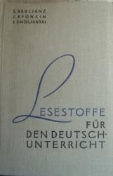 , ..; , ..; , ..:   | Lesestoffe fur den deutsch-unterricht