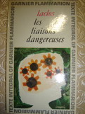 Laclos, Pierre: Les liaisons dangereuses