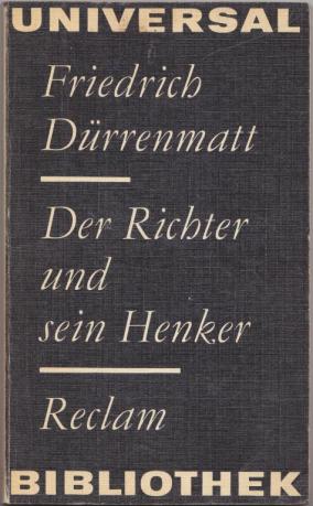 Durrenmatt, Friedrich: Der Richter und sein Henker