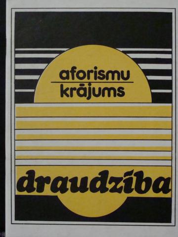 Jansons, J.: Draudziba: Aforismu krajums