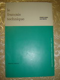 Vigner, Gerard; Martin, Alix: Le francais technique