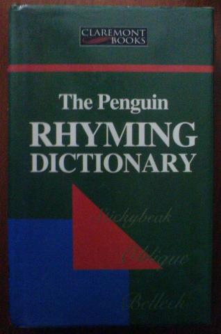 Fergusson, Rosalind: The Penguin RHYMING DICTIONARY