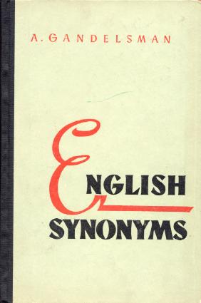 , .:   (English Synonyms explained and illustrated)