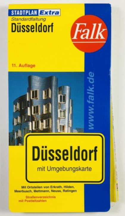 [ ]: Dusseldorf mit Umgebungskarte (  )