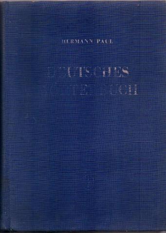 Hermann, P.: Deutsches Worterbuch von Hermann Paul