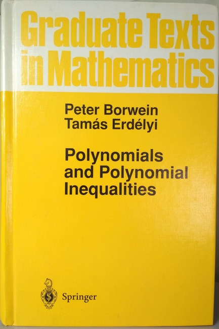 Borwein, Peter; Erdelyi, Tamas: Polynomials and Polynomial Inequalities