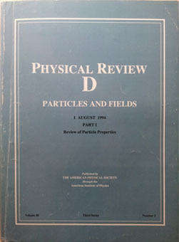  "Physical Review D. Particles and Fields"