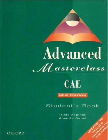 Aspinall, Tricia; Capel, Annette: Advanced Masterclass CAE