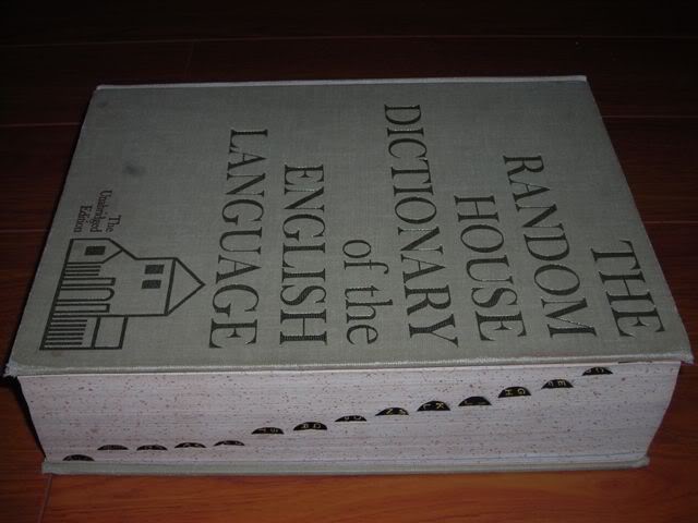 . Stein, J.: Random House Dictionary of the English Language. Unabridged edition