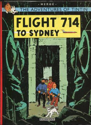 [ ]: The Adventures of Tintin #22 - Flight 714 to Sydney.  714  .  