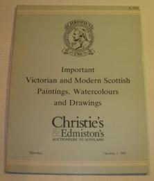 [ ]: Christie's. Important Victorian and modern Scottish Paintings, Watercolours and Drawings.  