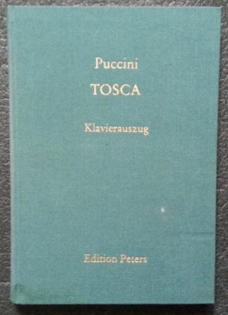 Puccini, Glacomo: Tosca. Klavierauszug
