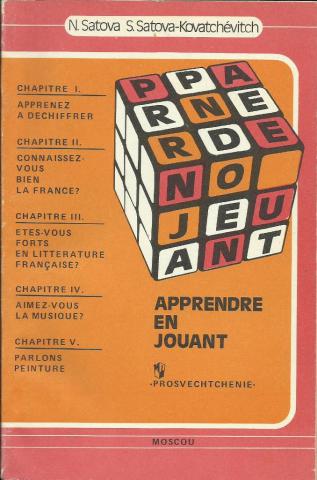 Satova, N.;: Apprendre en jouant