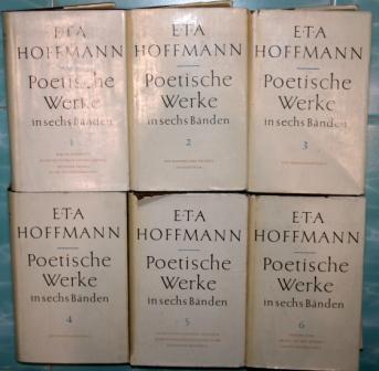 Hoffmann, E.T.A.: Poetische Werke