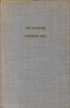 Weinert, Erich: Ein dichter unserer zeit