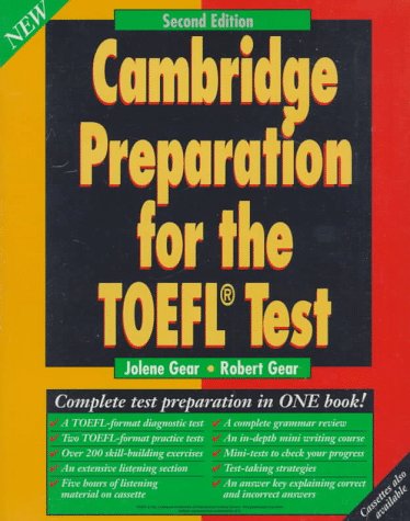 Gear, Jolene; Gear, Robert: Cambridge Preparation for the TOEFL test