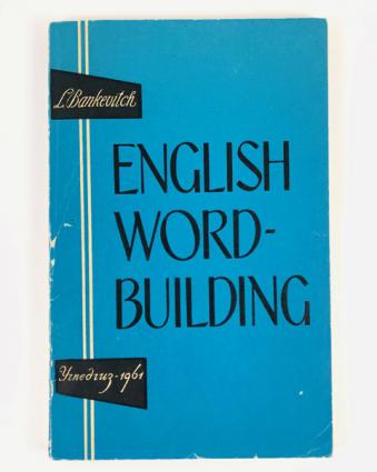 , ..: English word-building (   . )