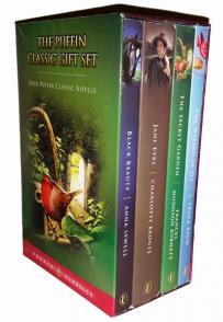 Bronte, Charlotte; Sewell, Anna; Baum, Frank  .: The Puffin Classic Gift Set: Jane Eyre, Black Beauty, Wizard of Oz, Secret Garden