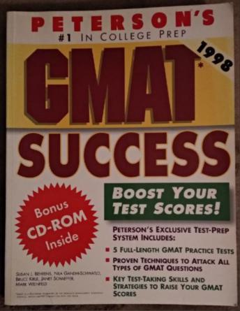 . Behrens, Susan J.; Gandhi-Schwatlo, Nila  .: Peterson's Gmat Success 1998