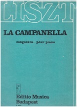 Liszt, Ferenc: La campanella. Zongorara - pour piano. Etudes d'execution transcendante d'apres Paganini 3