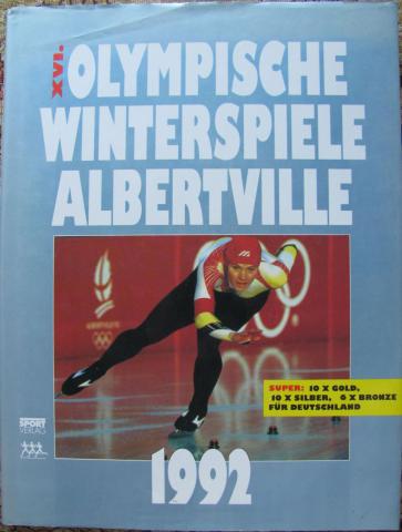 Simon-Bongarts, Sven: XVI Olympische Winterspiele Albertville 1992