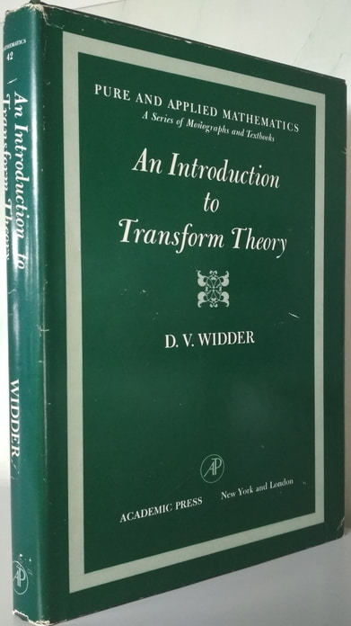 Widder, David V.: An Introduction to Transform Theory