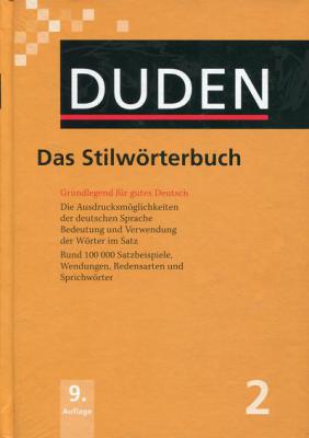 [ ]: Duden 2. Das Stilwoerterbuch