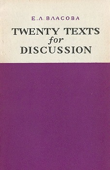 , ..: Twenty texts for discussion